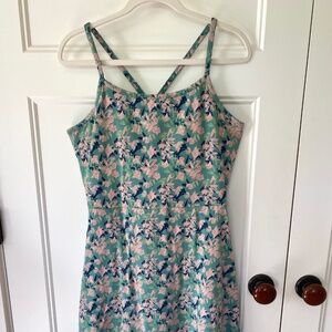 🌸 Pact Organic Cotton Fit & Flare Midi Dress – XL 🌸